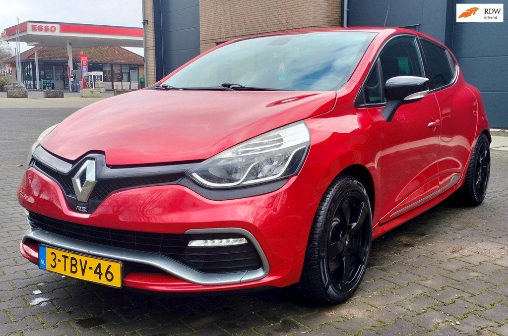 Renault Clio 1.6 R.S. Leder Stoelverwarming 200PK, Euro 5, 1618 cc, Gebruikt, Zwart
