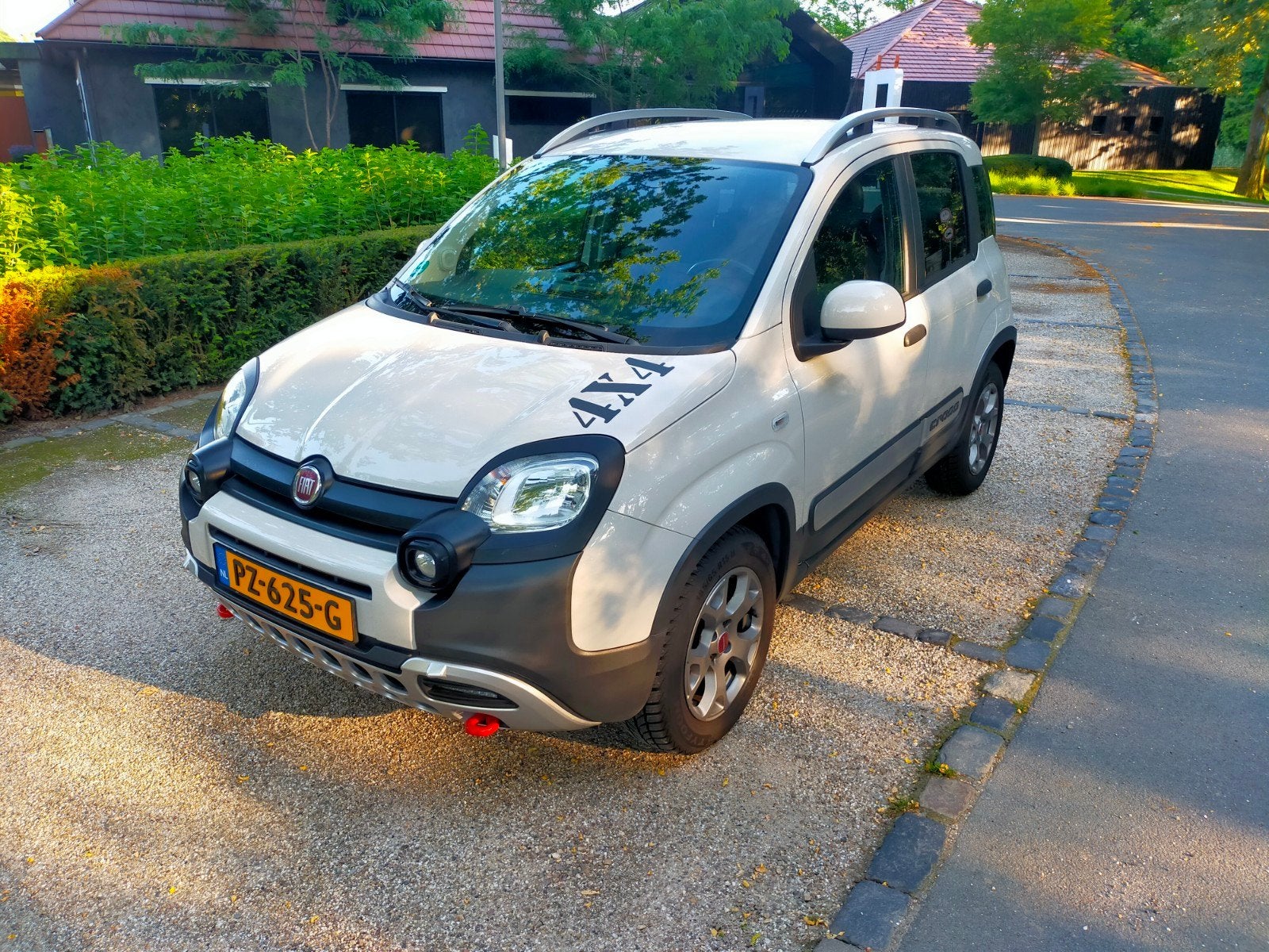 Fiat Panda Cross Twinair Turbo 90 4X4, Stof, Panda, Beige, Bruin