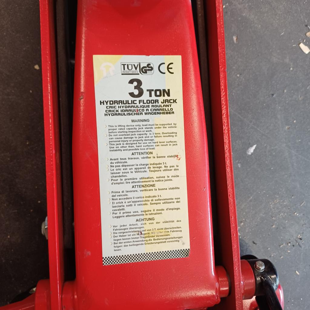 Hydraulic Floor jack, Auto diversen, Ophalen, Gebruikt