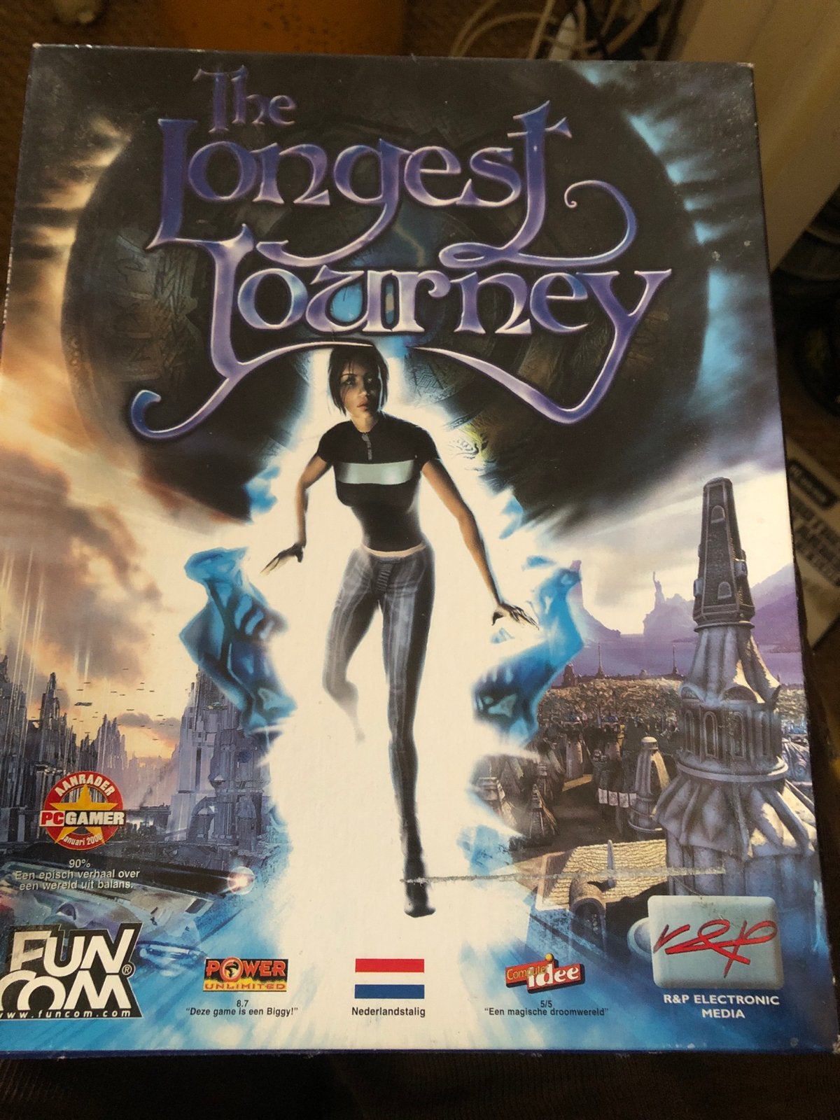The Longest Journey PC CD-ROM - Klassiek Avonturenspel, Avontuur en Actie, Gebruikt, 1 speler, Ophalen of Verzenden