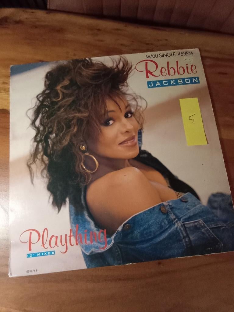 Rebbie Jackson - Plaything Maxi-Single, Ophalen of Verzenden