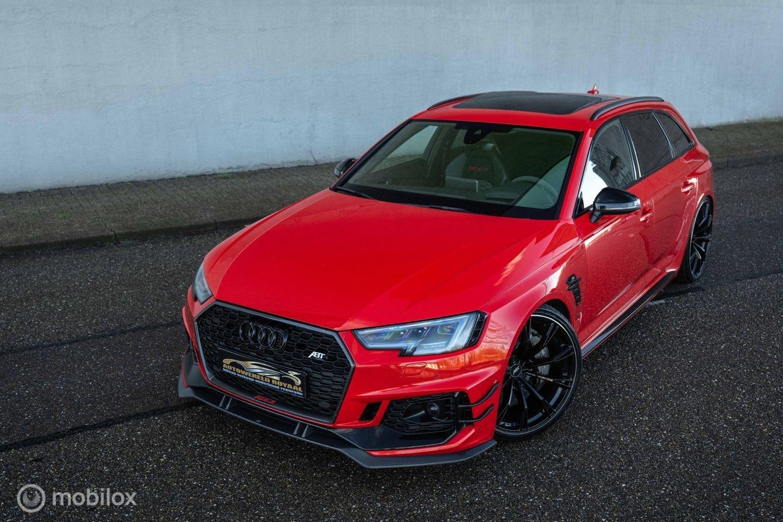 Dikke Audi RS4-R ABT|1/50|530PK|MISANO RED, Auto's, Automaat, Gebruikt, Overige carrosserieën, 529 pk