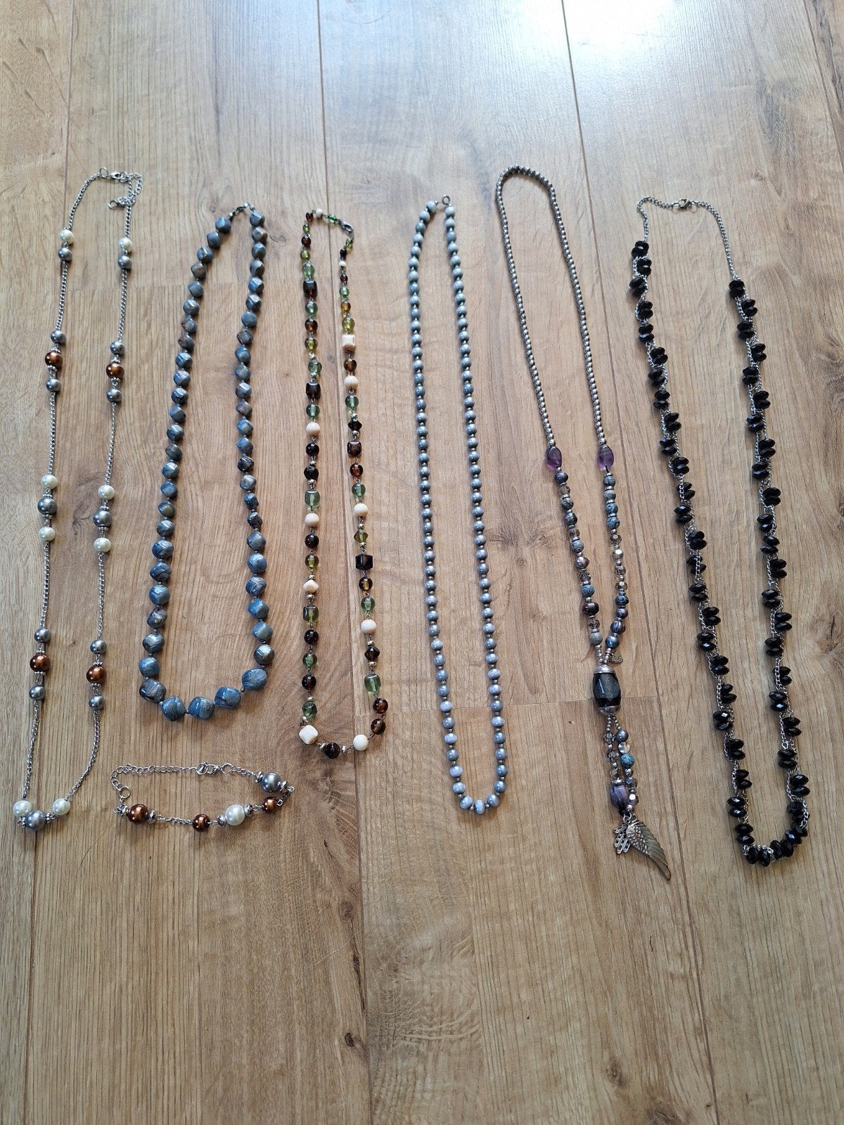 Halsketting diverse, Ophalen of Verzenden, Overige kleuren, Overige materialen