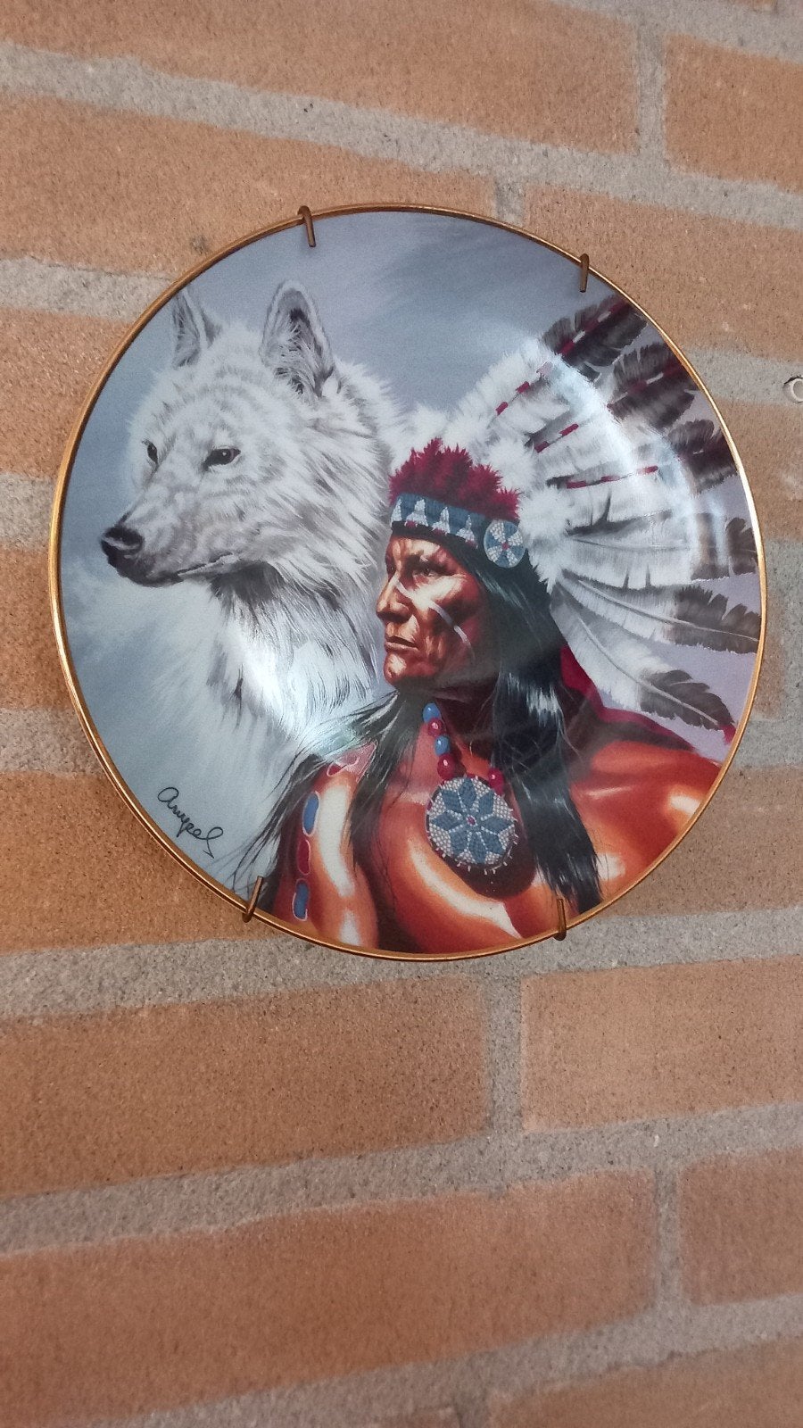 indianen bord, Ophalen of Verzenden
