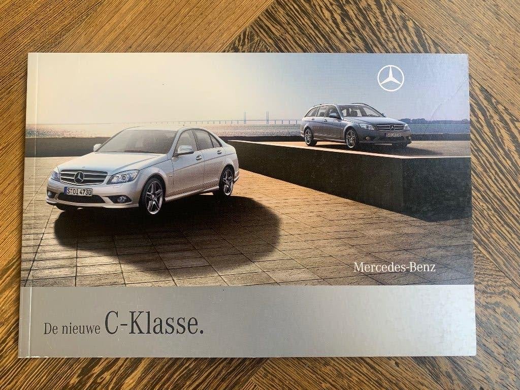 Brochure Mercedes-Benz C-klasse Sedan Estate W204 S204 2007, Nieuw, Mercedes-Benz, Mercedes, Ophalen of Verzenden