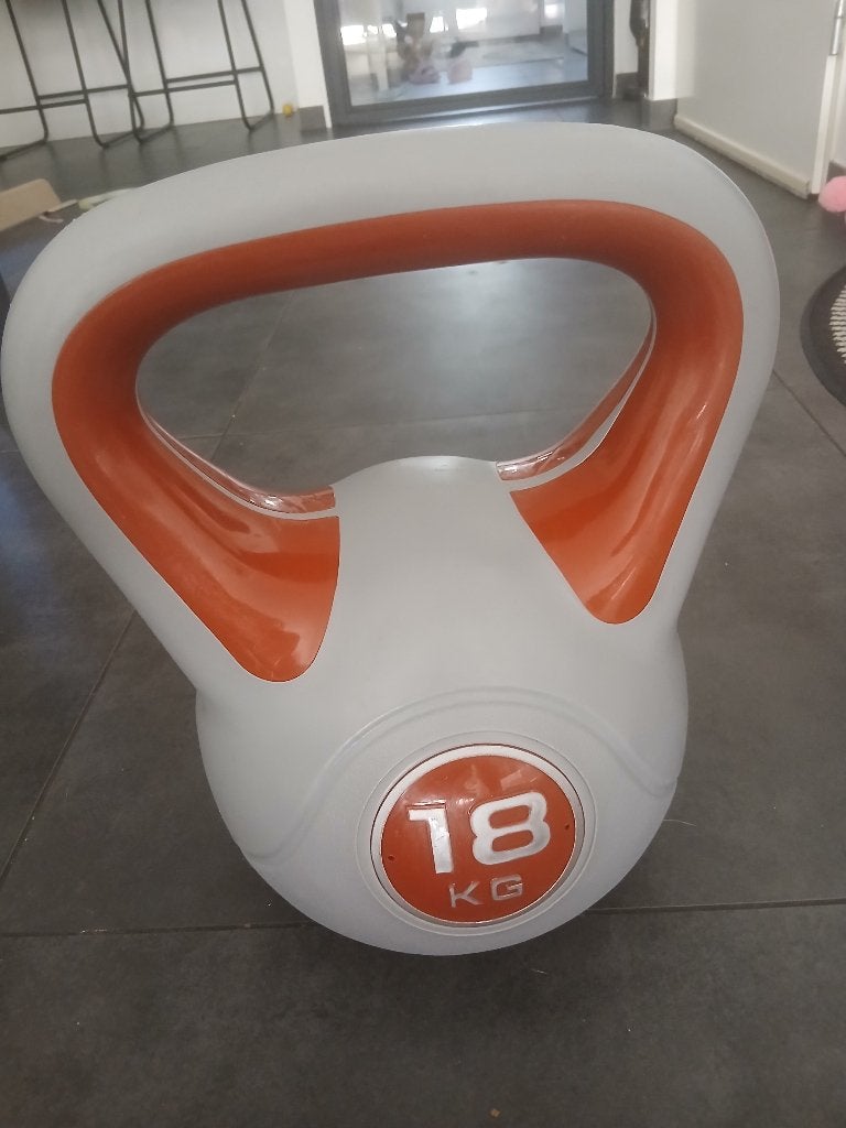 Kettlebell Gorillasports 18 kg, Ophalen, Zo goed als nieuw, Rug, Kettlebell