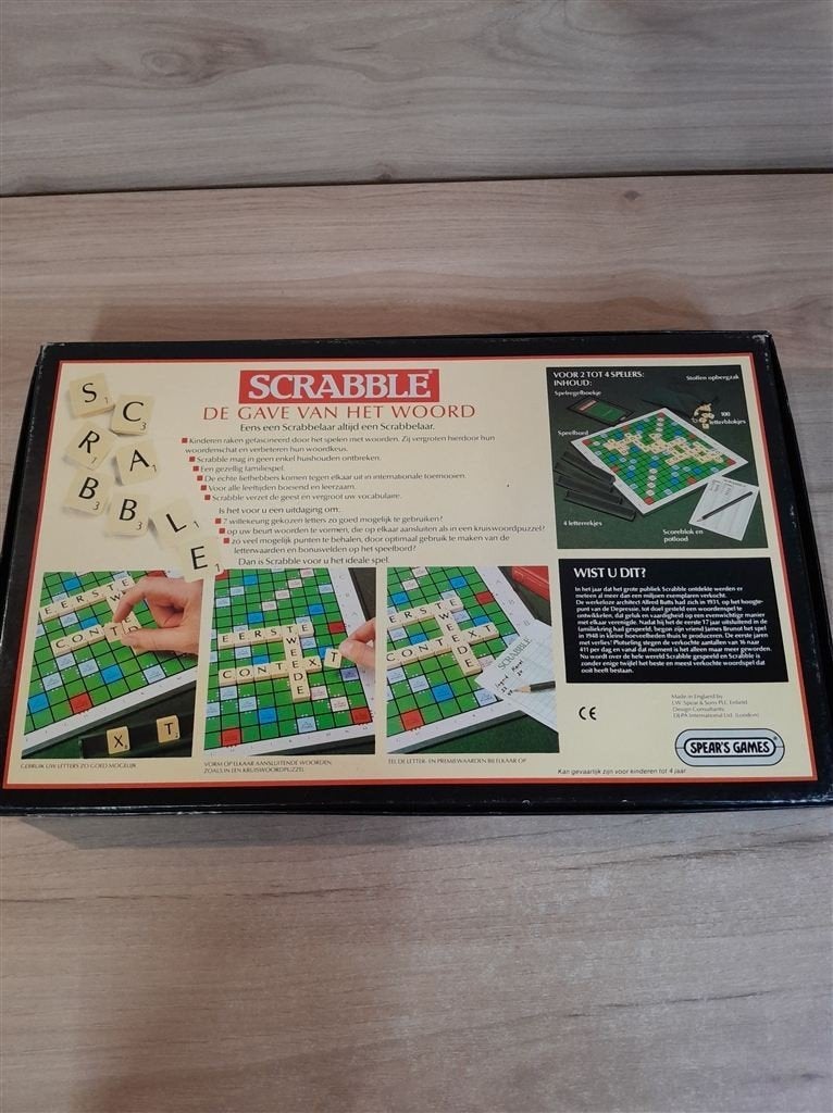 Scrabble original - s6240, Verzenden, Zo goed als nieuw