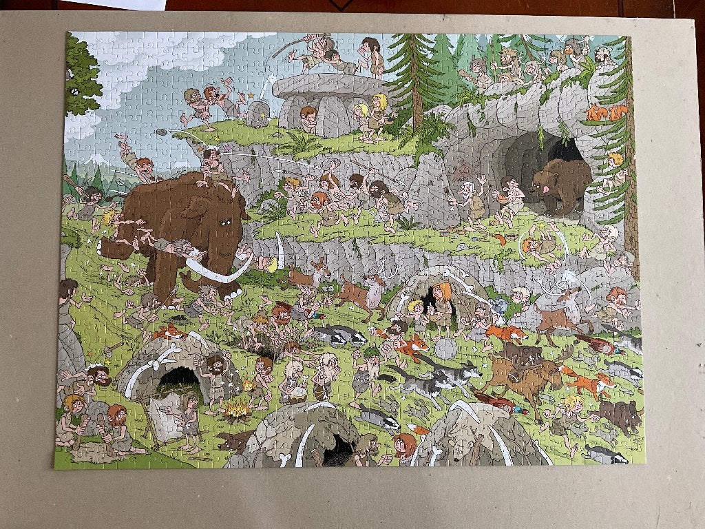 Puzzel pieces of history, Ophalen of Verzenden, 500 t/m 1500 stukjes, Zo goed als nieuw, Legpuzzel