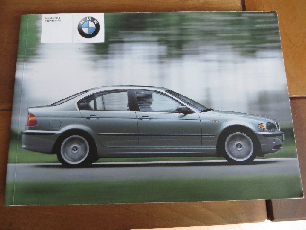 Instructieboek BMW 3-serie sedan E46 2002, mooie staat!, Ophalen of Verzenden
