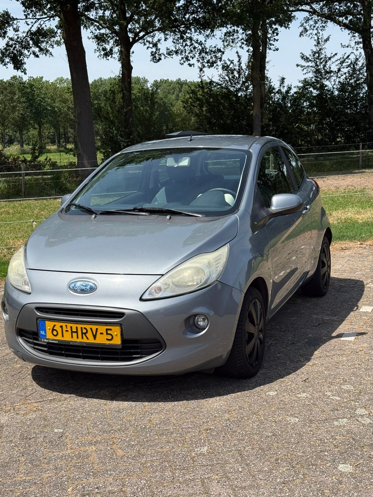 Ford Ka 1.2 51KW 2009 Grijs, Auto's, Ford, Particulier, Ka, Benzine, B, Hatchback, Handgeschakeld, Origineel Nederlands, Zilver of Grijs