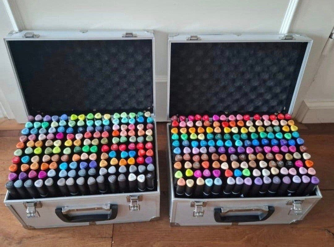 Unieke 300 Xxl Decotime twinmarkers alcohol markers! Nieuw!, Ophalen of Verzenden, Overige typen