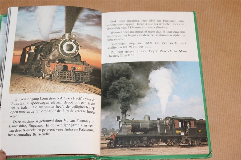 Stoomlocomotieven — Kleurenfoto\'s en Historie [1981], Gebruikt, -, Tram, -