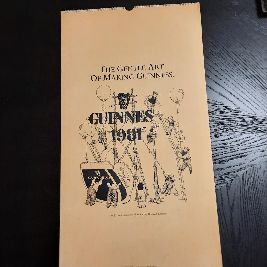guinness kalender 1981, Ophalen, Gebruikt