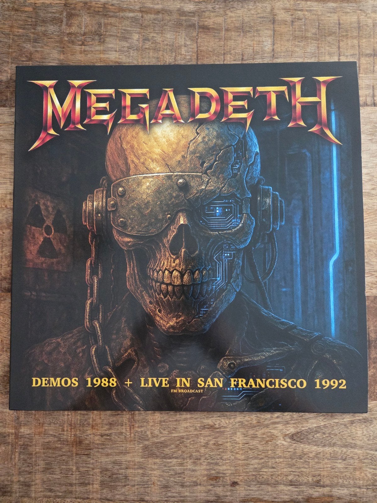 Lp megadeth demos 1988 + live in San Francisco 1992, Cd's en Dvd's, Ophalen of Verzenden, Zo goed als nieuw, 12 inch