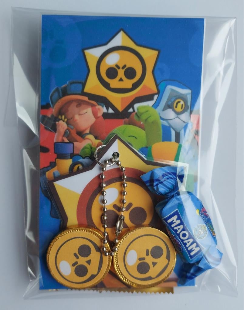Brawl Stars traktatie zakje, Ophalen of Verzenden, Nieuw, Feestartikel, Verjaardag
