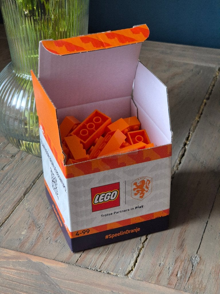 Oranje lego, Compleet, Overige thema's, Lego, Nieuw