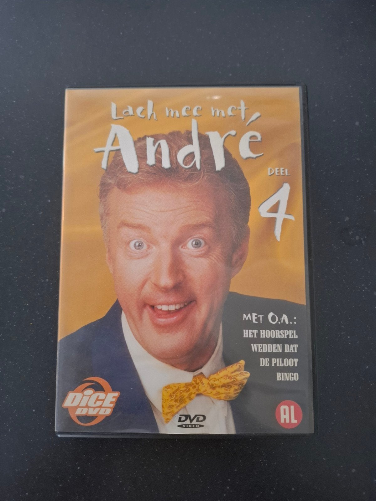 Lach mee met André deel 4 DVD - Super leuk!, Overige artiesten, Gebruikt, Alle leeftijden, Ophalen of Verzenden