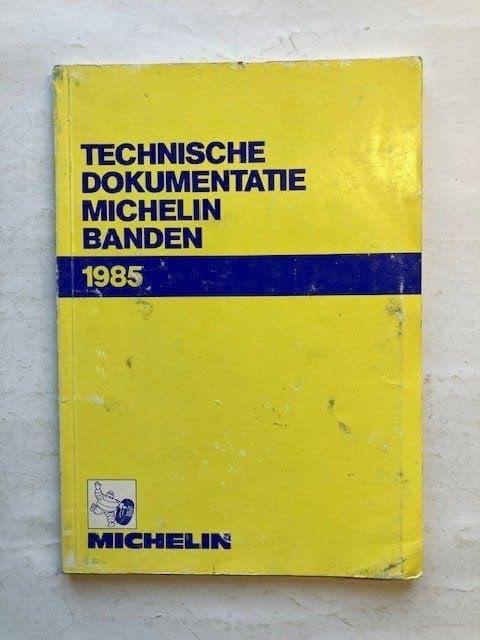 Technische Documentatie Michelin Banden 1985, Gelezen, Algemeen, Michelin, Ophalen of Verzenden