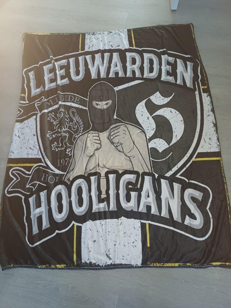 Fleece deken Leeuwarden Hooligans, Verzamelen, Ophalen of Verzenden, Poster, Plaatje of Sticker