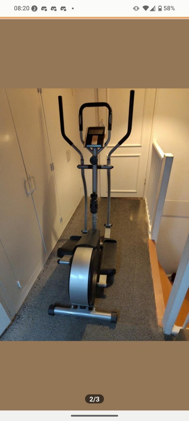 Crosstrainer en fitness accessoires, Ophalen, Zo goed als nieuw, Crosstrainer