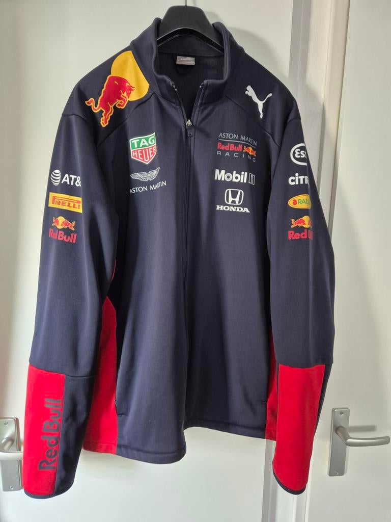 2 stuks Puma Red Bull Racing softshell jassen, Ophalen, Zo goed als nieuw, Blauw