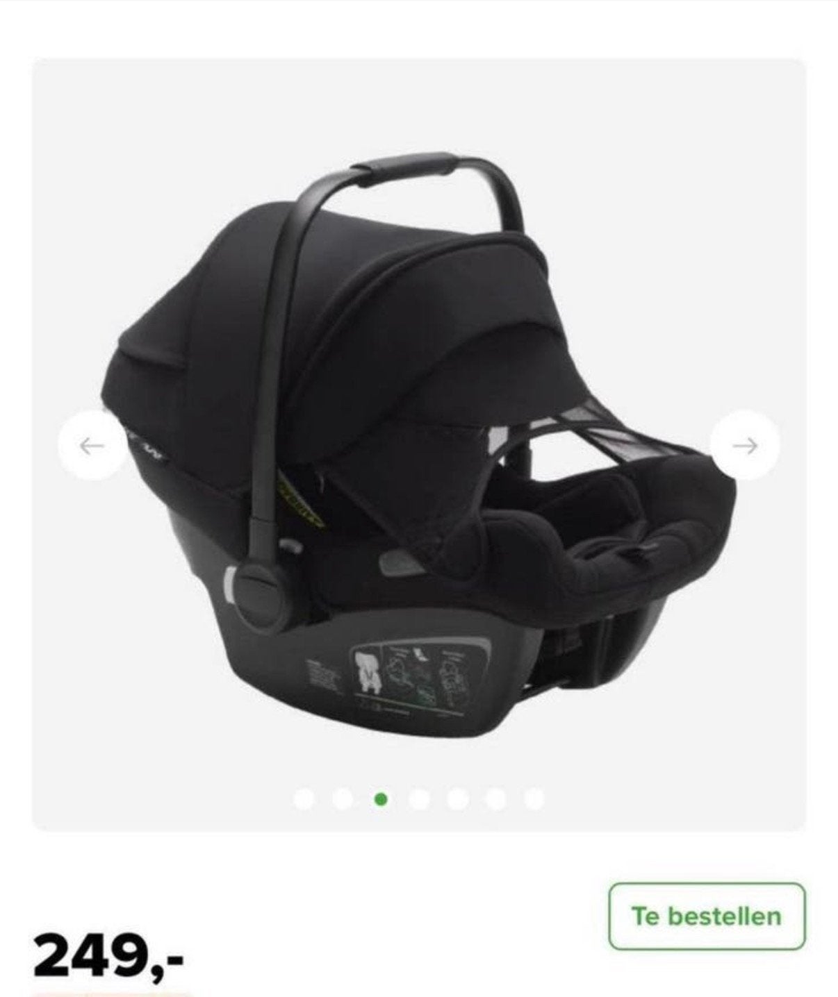 2 maxi cosi bugaboo, Zo goed als nieuw, Rug, Draagzak, Ophalen