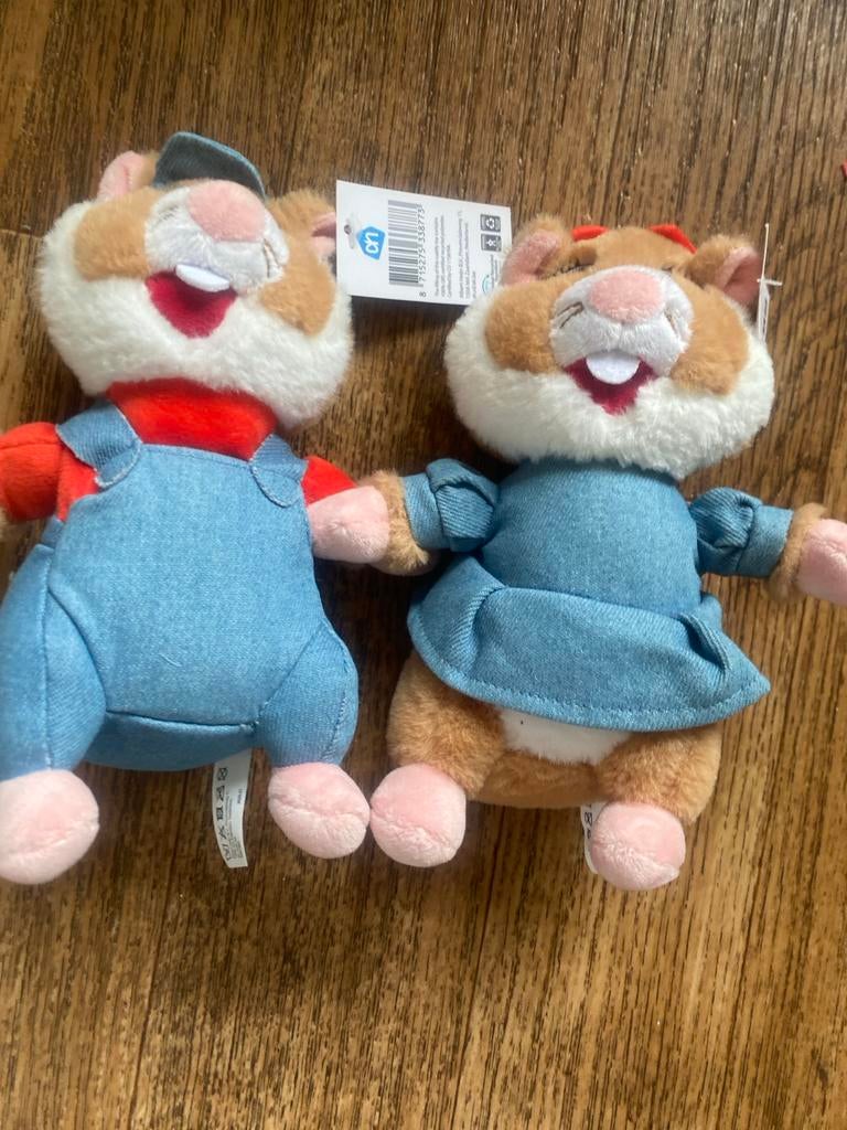 Albert Heijn Hamster Knuffels - Set van 2, Albert Heijn, Hamster, Nieuw, Ophalen of Verzenden