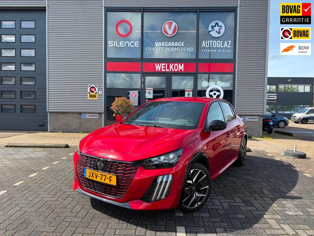 Peugeot 208 Peugeot 208 1.2 PureTech 100 GT | CAMERA | KEYLE, Auto's, 101 pk, Gebruikt, Euro 6, Leder en Stof