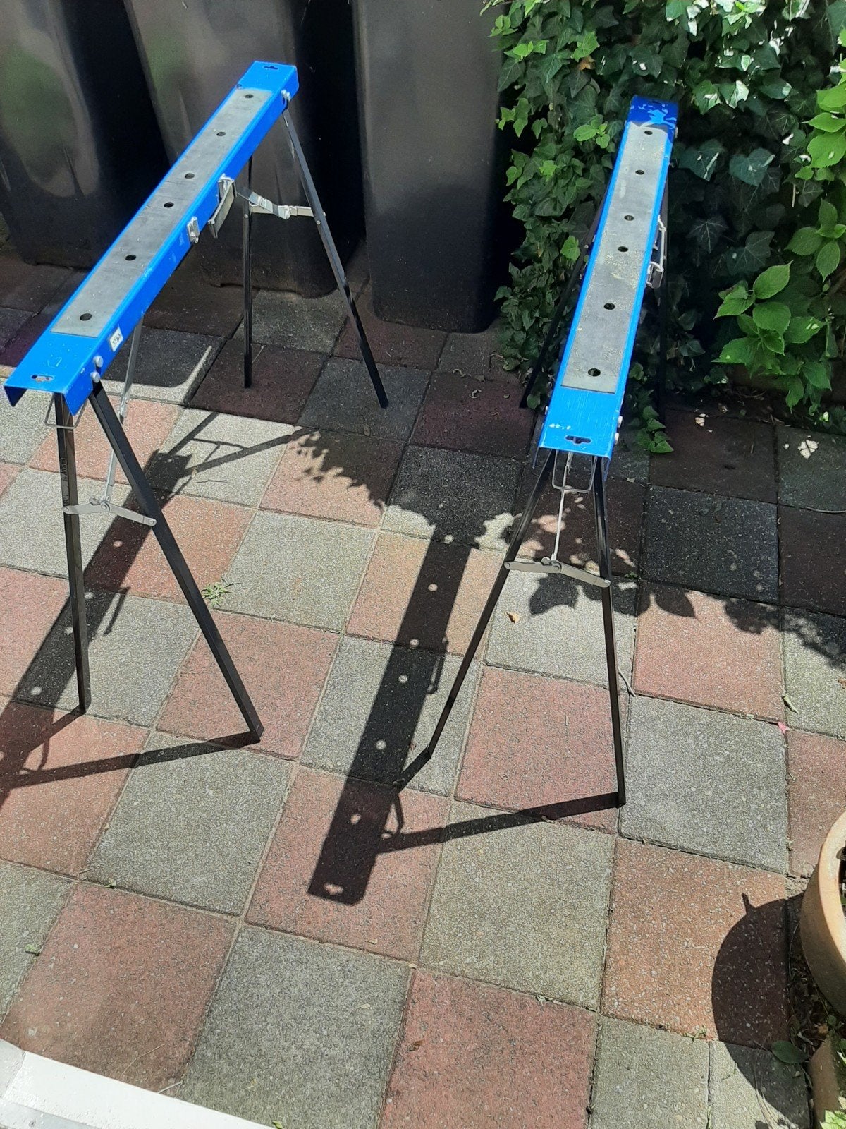 2professionele schragen, Ophalen, Zo goed als nieuw, Overige typen, Overige merken