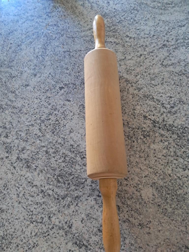 Houten deegroller - Perfect voor bakliefhebbers, Hout, Ophalen of Verzenden, Bruin, Overige typen