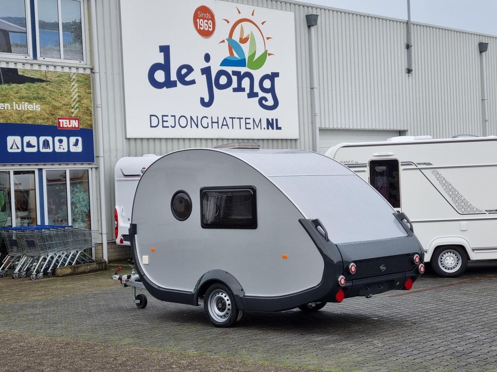 T@B Basic 320 Uit voorraad leverbaar!, Caravans en Kamperen, Caravans, Overige typen, Rondzit, Tot en met 2, T@b