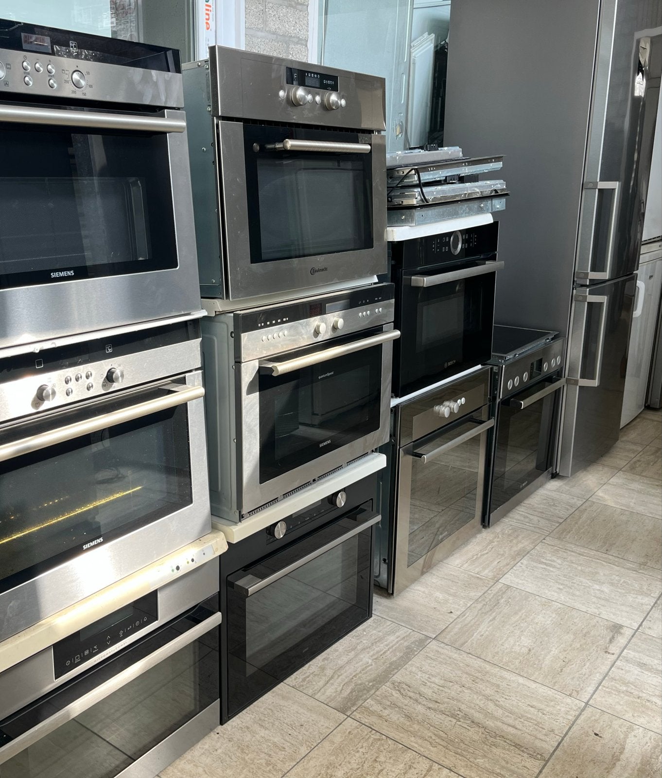 Inbouw ovens te koop! Siemens, Bosch, ATAG, AEG, Zanussi, Gebruikt, Hete lucht, 60 cm of meer, Siemens