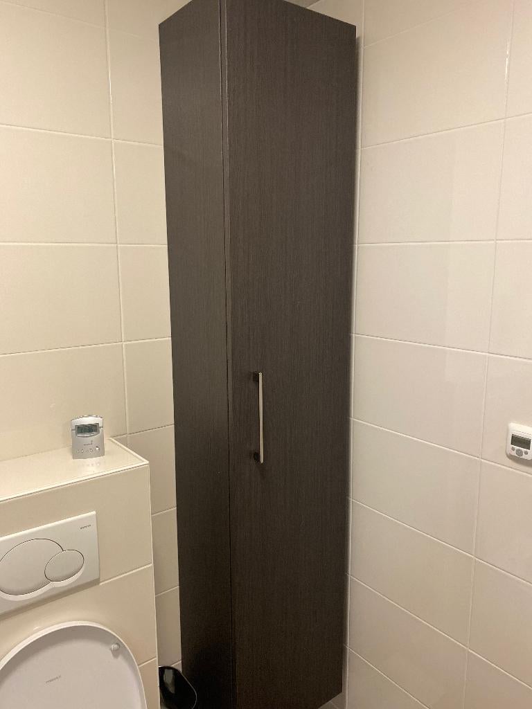 Badkamer kolomkast, Ophalen, (Half)hoge kast, Gebruikt, 50 tot 100 cm