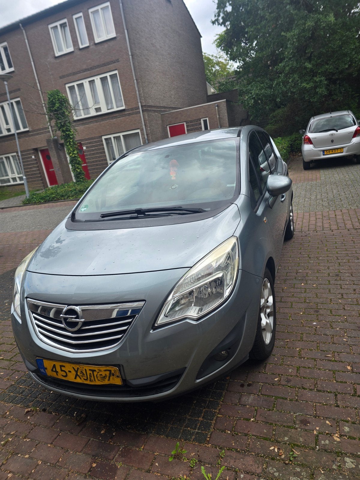 Opel Meriva 1.4 Turbo 88KW LPG 2012 Grijs, Auto's, 680 kg, 4 cilinders, Origineel Nederlands, Handgeschakeld