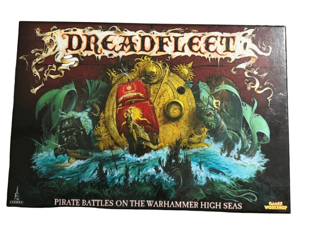 Warhammer Dreadfleet Box Set, Hobby en Vrije tijd, Wargaming, Zo goed als nieuw, Warhammer, Ophalen of Verzenden