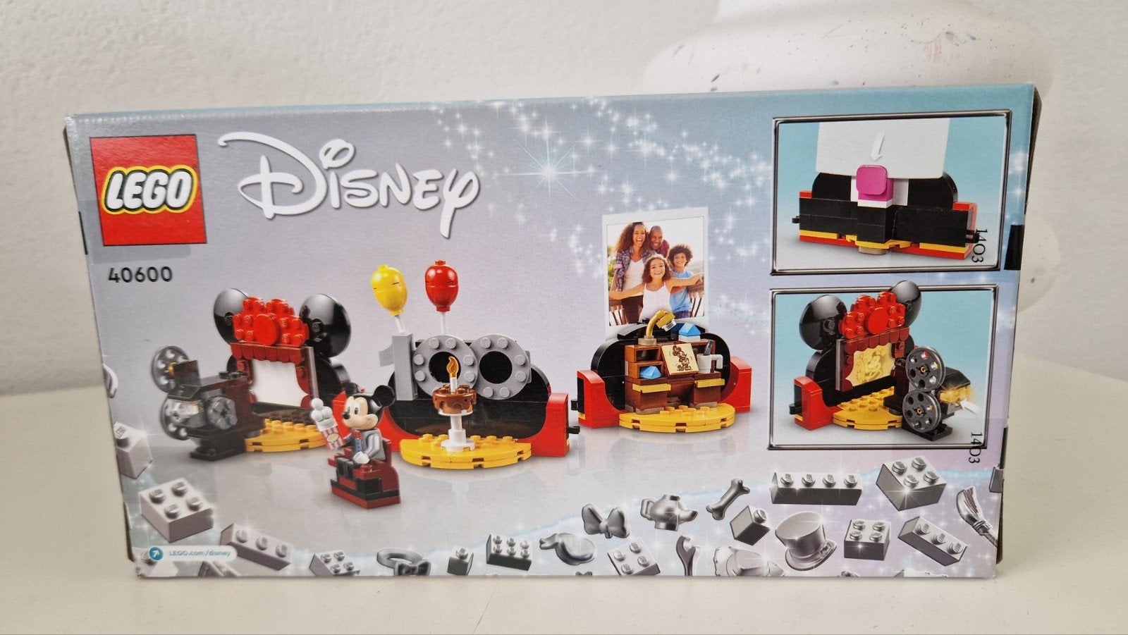 LEGO Disney 100 Jaar Animatie Iconen (40600), Lego, Nieuw, Ophalen of Verzenden, Disney
