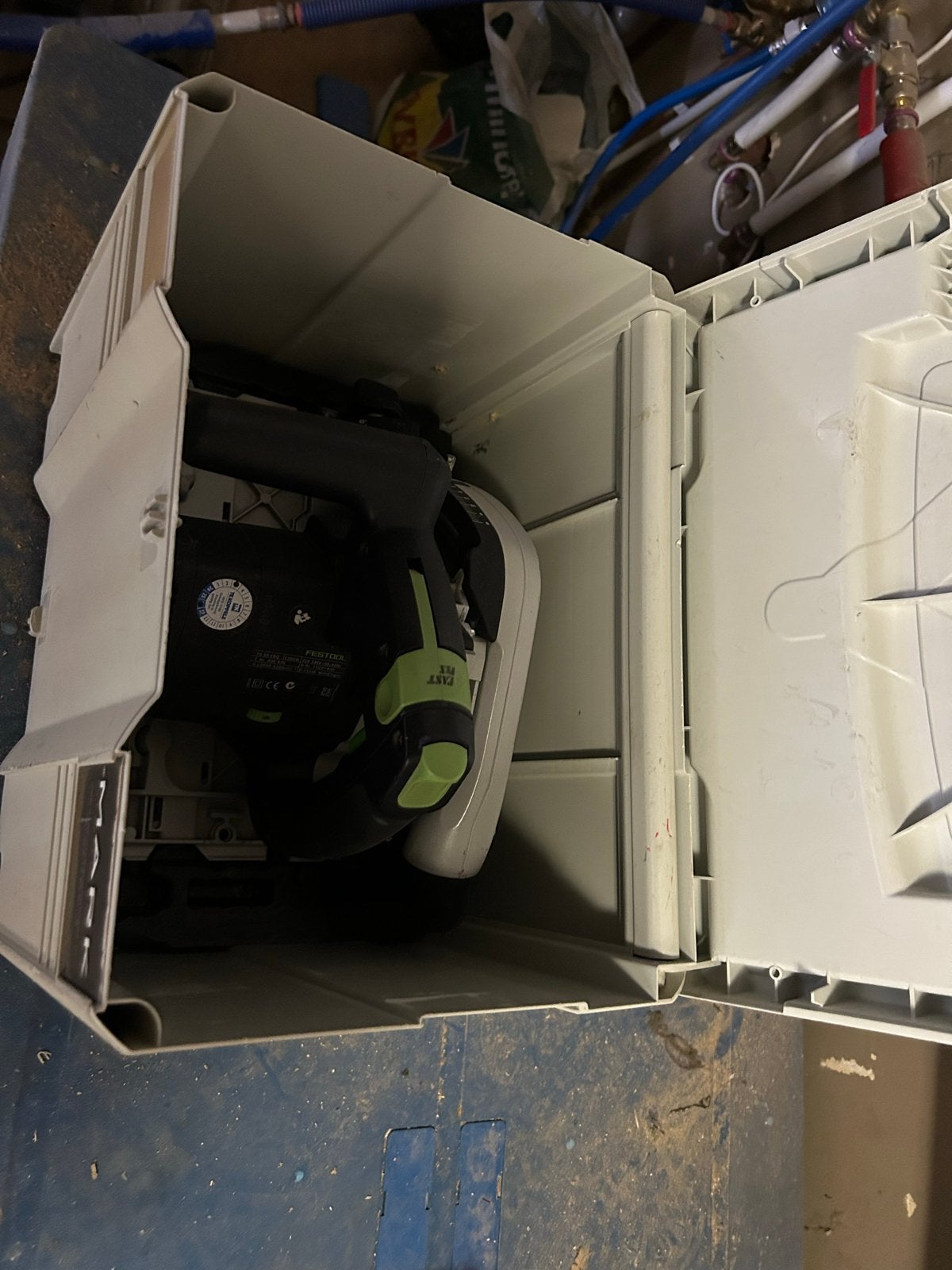 Festool TS 55 invalzaag - Krachtige precisie voor elke klus, Gebruikt, Invalzaag, Ophalen of Verzenden, 30 tot 70 mm