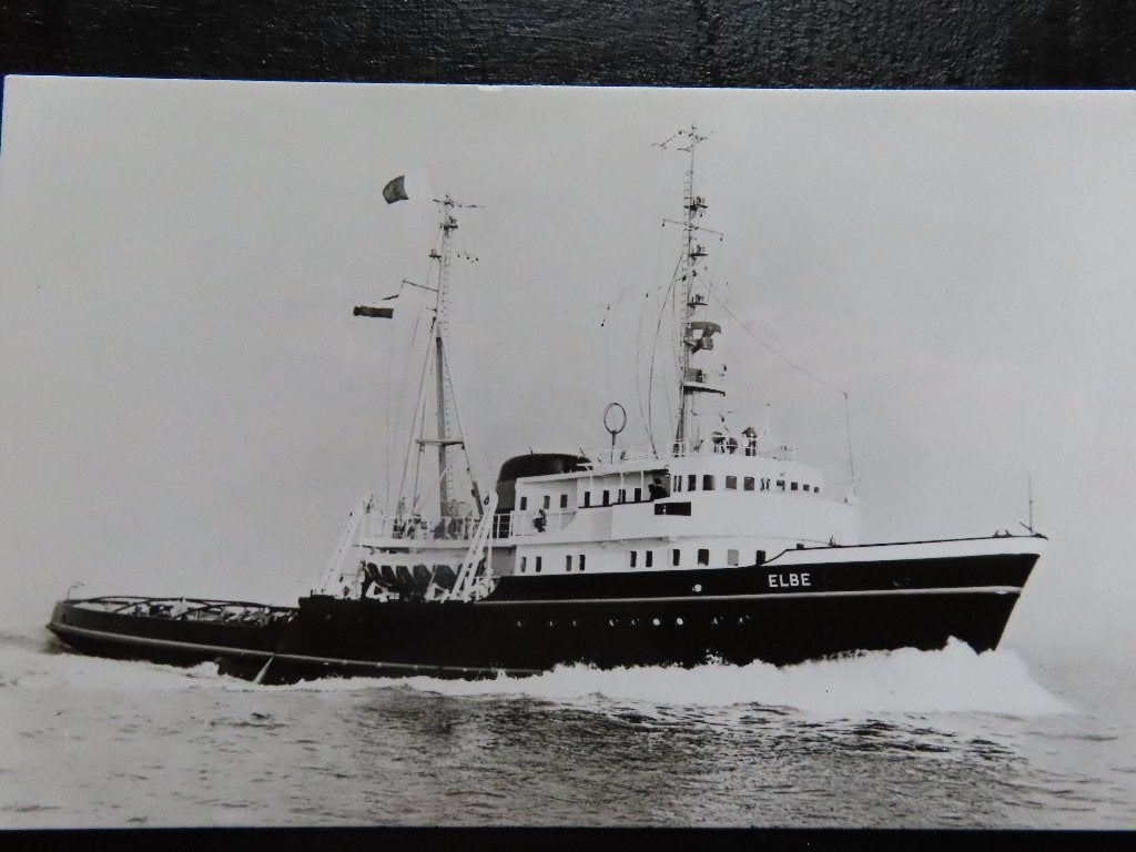 ansichtkaart sleepboot "Elbe" Smit & co, Verzamelen, Scheepvaart, Ophalen of Verzenden, Gebruikt, Motorboot, Kaart, Foto of Prent