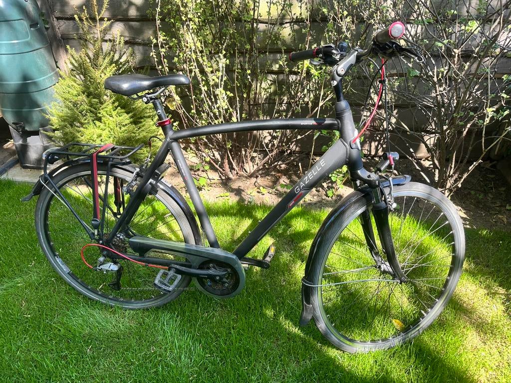Gazelle Vento 27 herenfiets - Framemaat 61, Ophalen, Gebruikt, Velgrem, Versnellingen