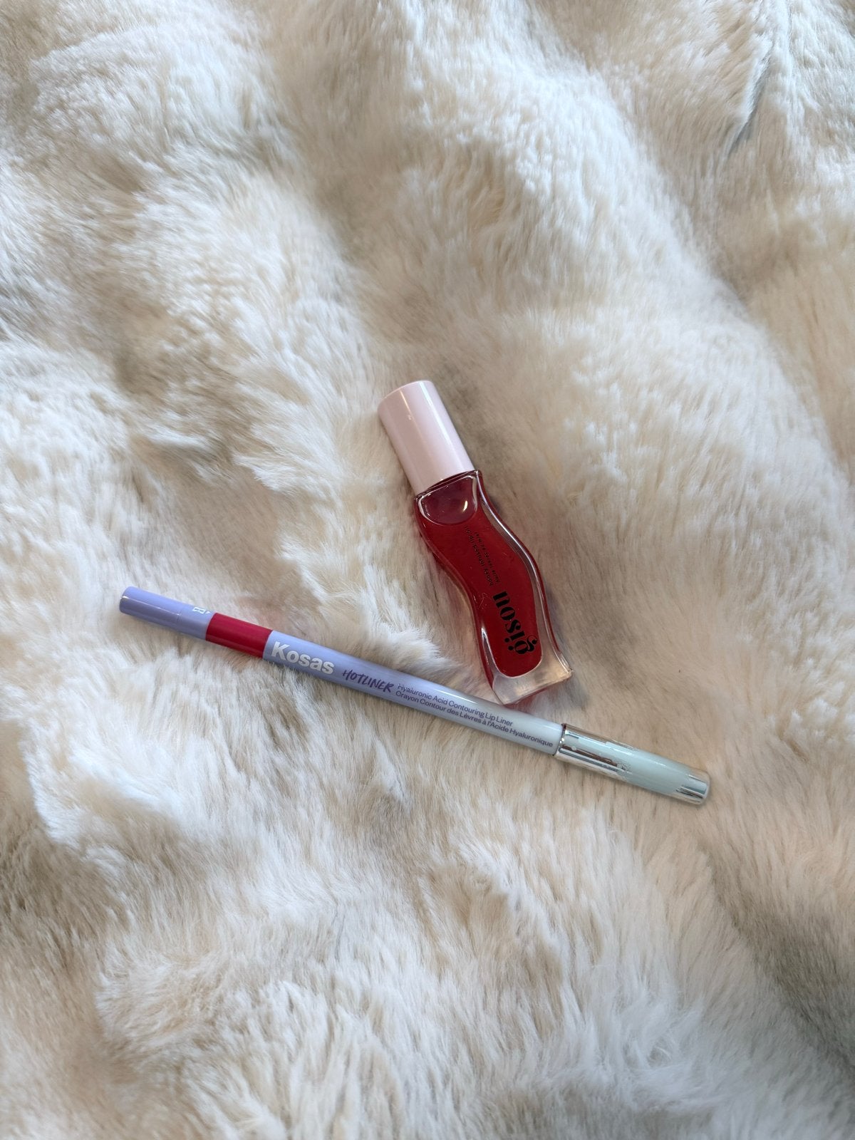 Gisou Lip Oil + Kosas Lip Liner - Rode Lip Combo (NIEUW), Lippen, Nieuw, Ophalen of Verzenden, Make-up