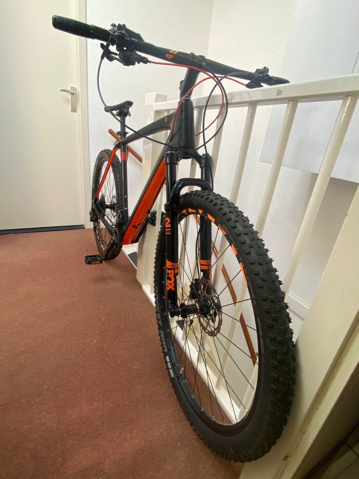 29 INCH CUBE MOUNTAINBIKE FULL CARBON, 57 cm of meer, Hardtail, Heren, Zo goed als nieuw
