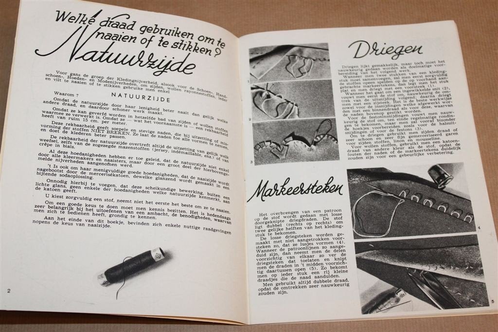 ABC van de Naaikunst — Vintage Naaigids met 100 Fotos, Boeken, Ophalen of Verzenden, Gelezen, Overige merken