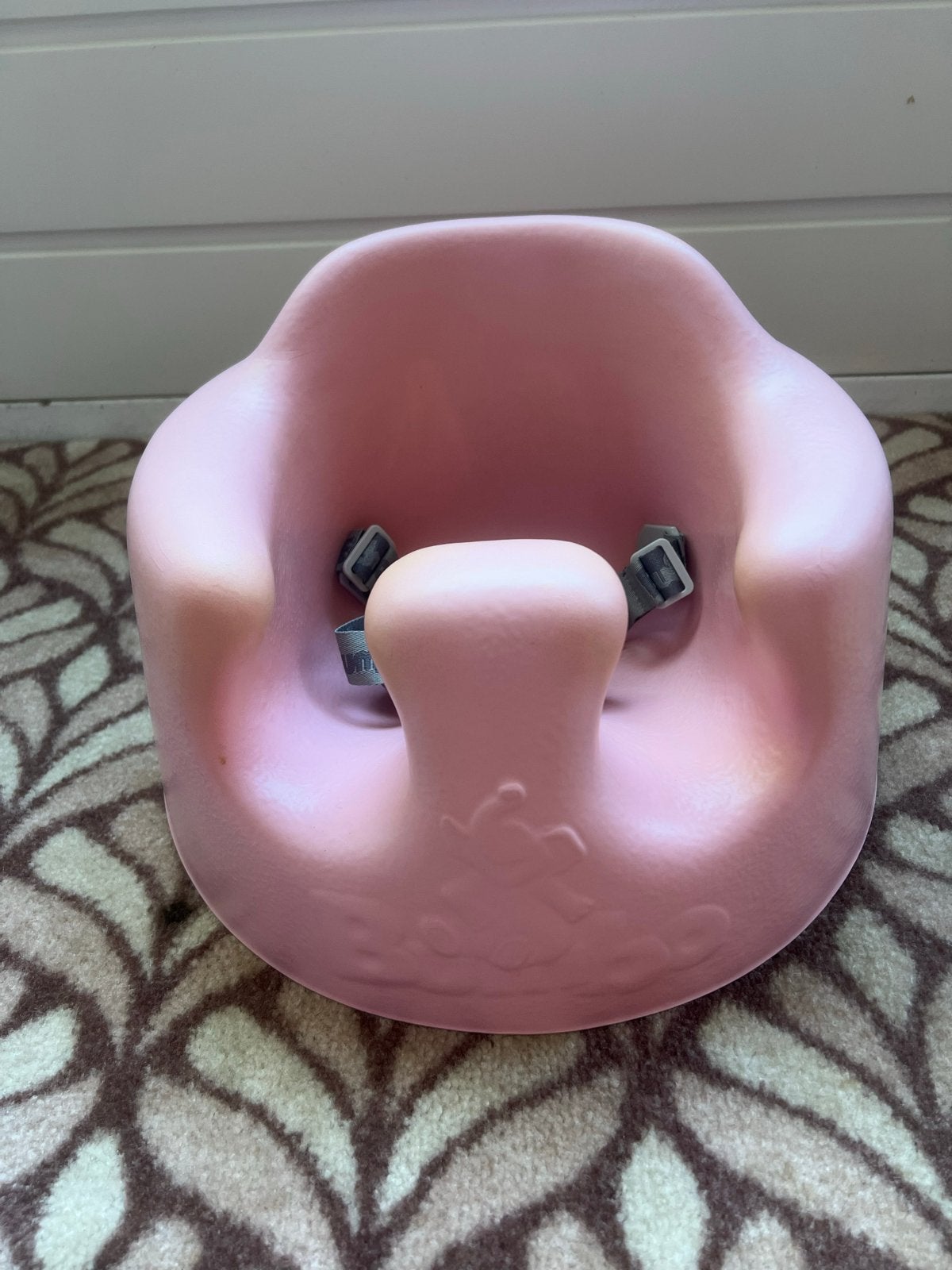 Te koop - roze Bumbo met gordel, Ophalen, Zo goed als nieuw, Overige typen, Gordel(s)