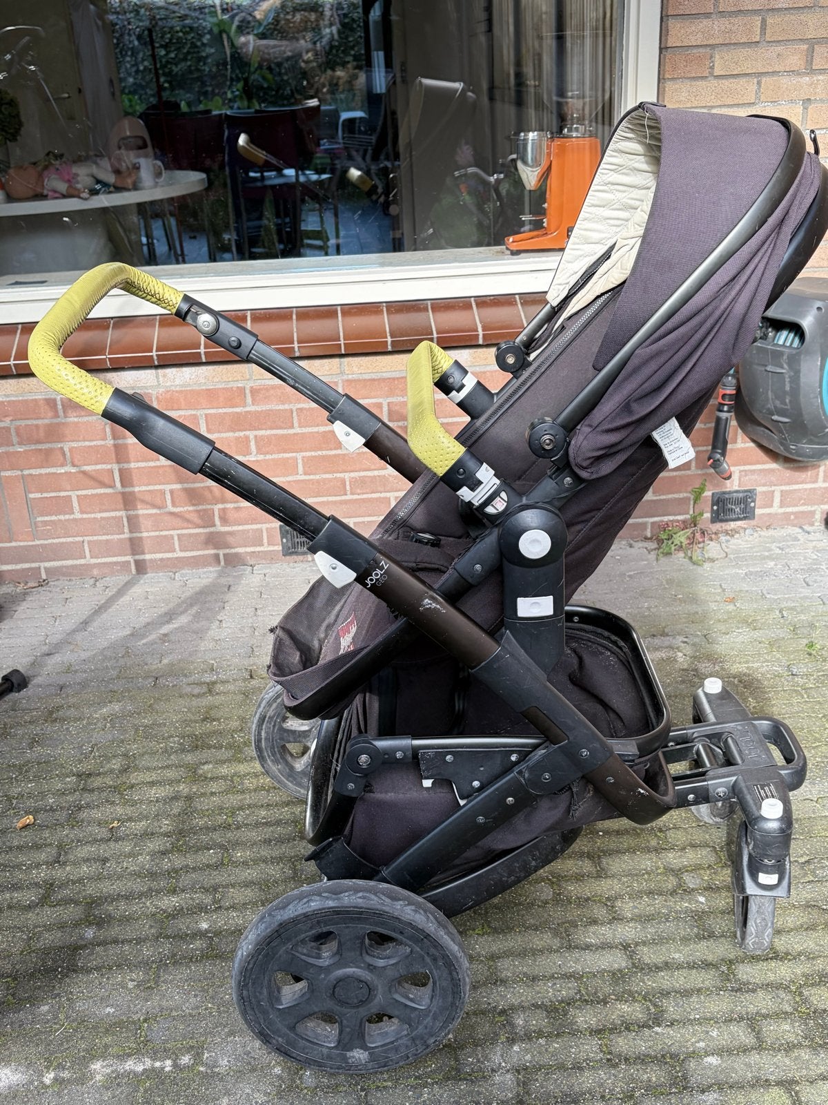 Stevige Geo1 wandelwagen met reiswieg (nieuwe bodemplaat nod
