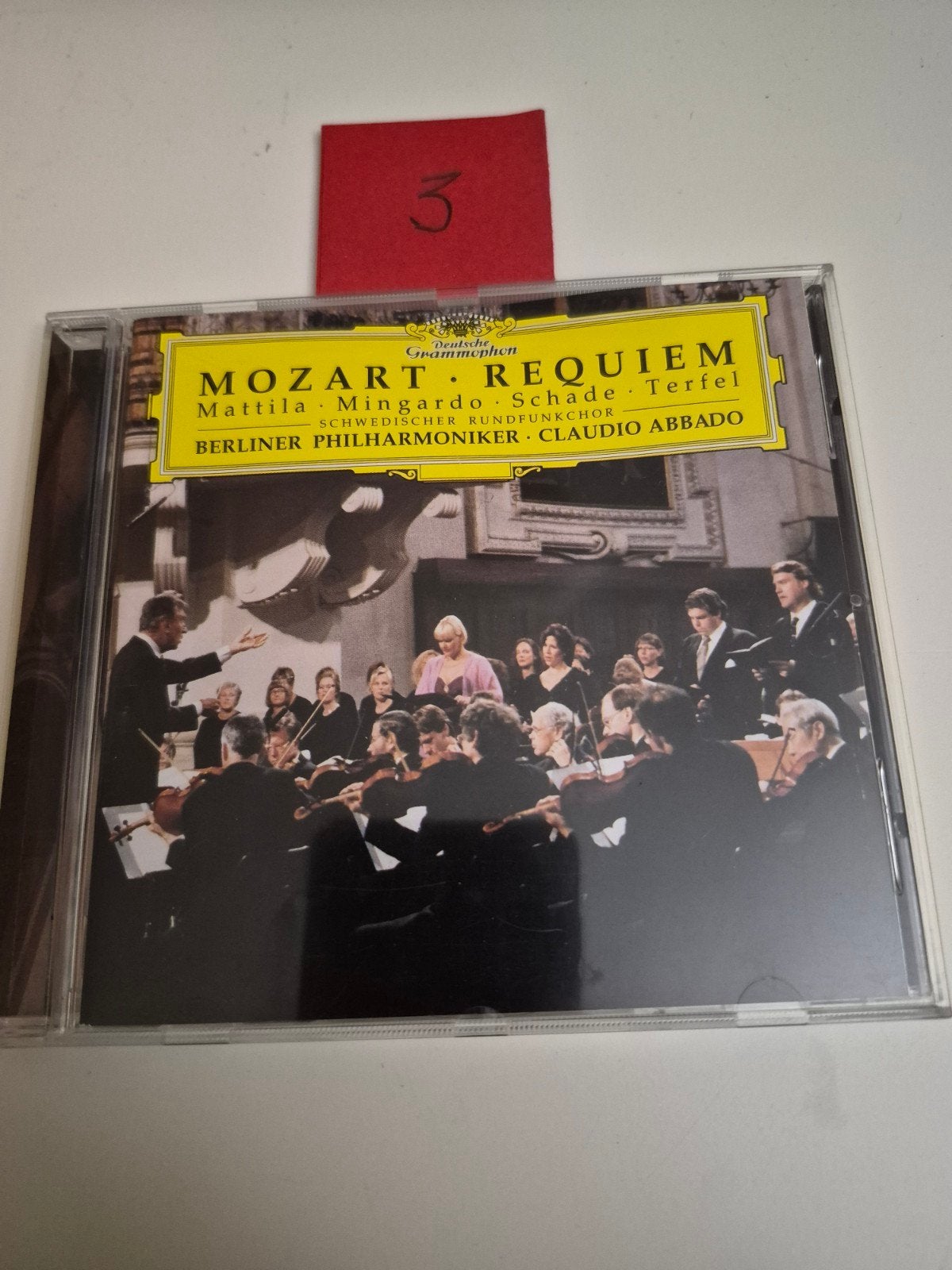 Mozart Requiem - Claudio Abbado - CD Klassieke Muziek, Inclusief boekje, Gebruikt, Mozart, Requiem