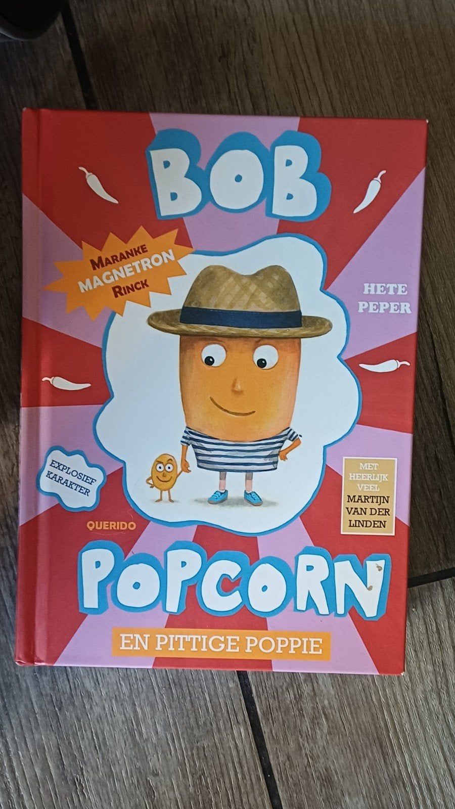 Bob Popcorn en Pittige Poppie - Maranke Rinck, Boeken, Fictie algemeen, Jongen of Meisje, Zo goed als nieuw, Maranke Rinck