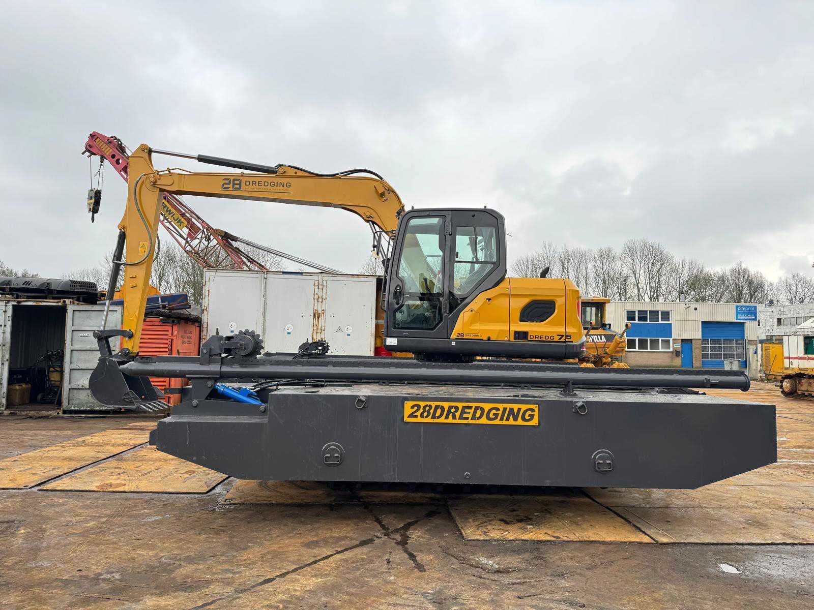 XCMG XE75GS 28 Dredging Amfibische Graafmachine, Zakelijke goederen, Graafmachine