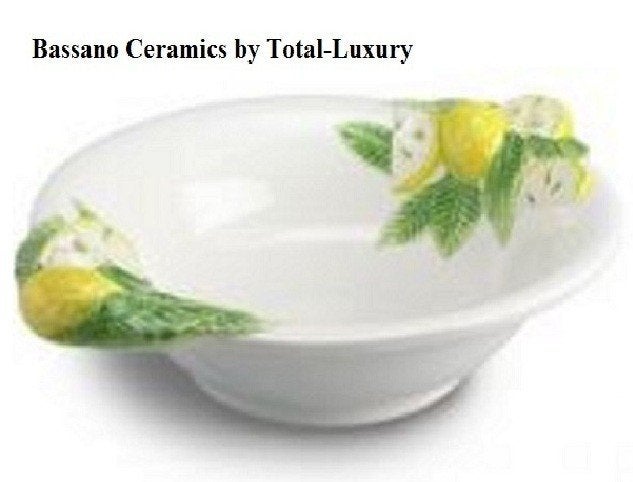 Bassano servies Citroen of Tomaat, Verzenden, Nieuw, Keramiek, Overige stijlen