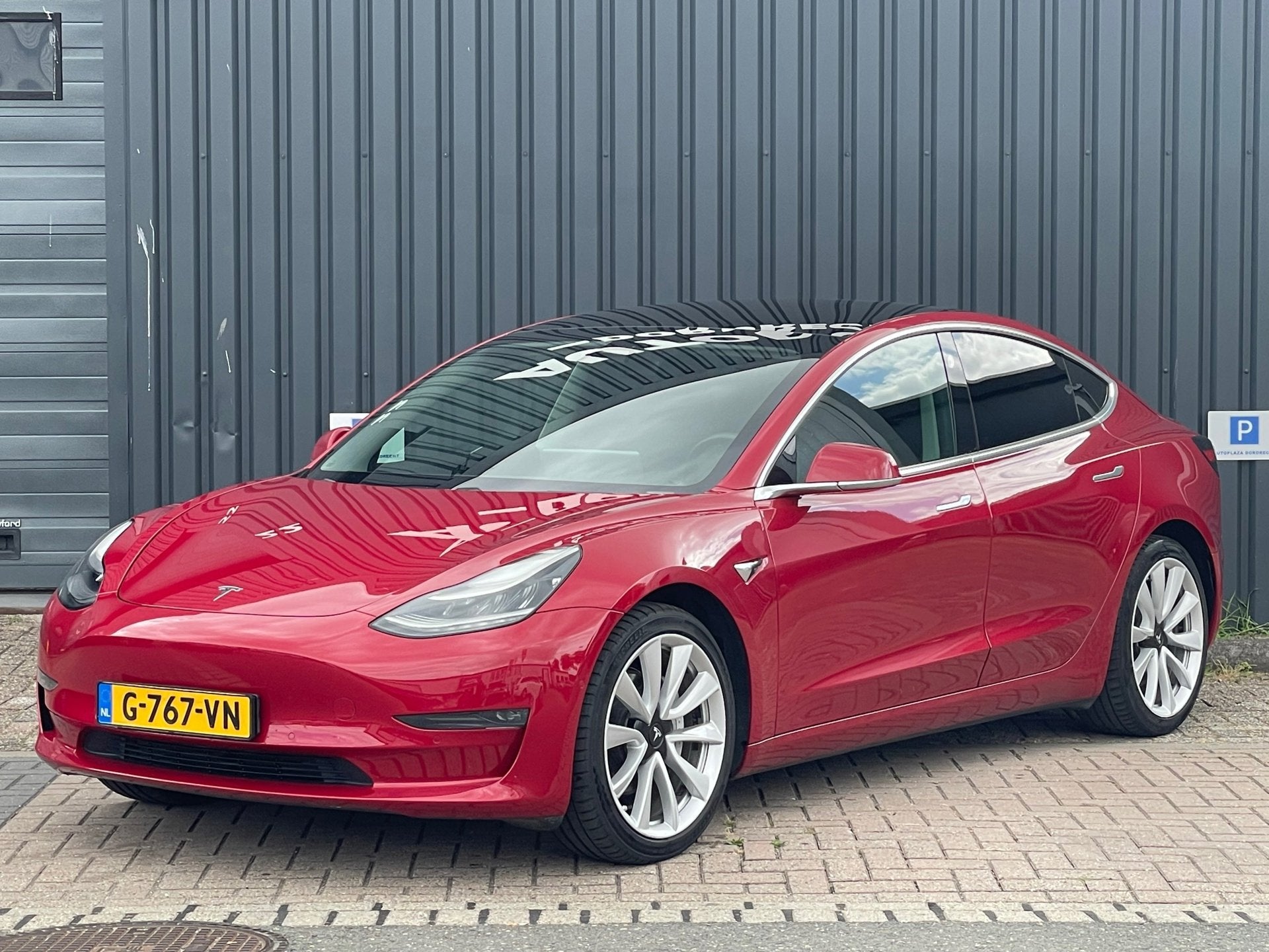 Tesla Model 3 Long Range AWD 75 kWh|SOH87%|Pano|Cam|Stoelver, Auto's, Tesla, Automaat, 530 km, 84 €/maand, Te koop