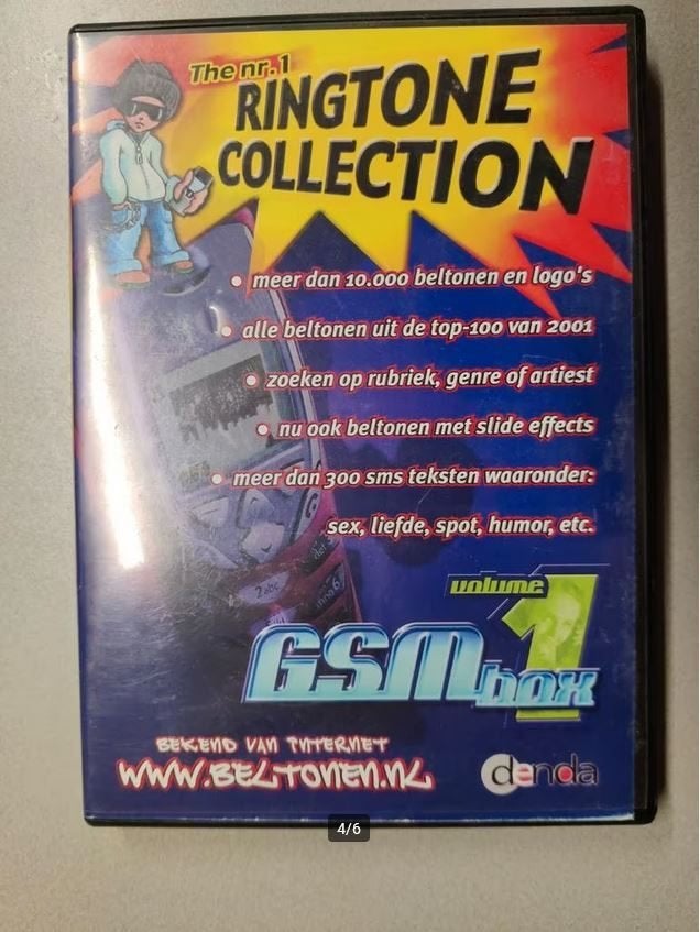 GSM Box Volume 1 - Ringtones Collectie (Vintage), Ophalen of Verzenden, Gebruikt